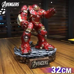 32cm Hulkbuster Avengers Ultron Armored Iron Man Mk44 Resin Figure - Foto 1 di 9