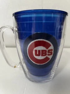 Chicago Cubs Parche 16oz Tervis Vaso Aislado con Mango - Imagen 1 de 8