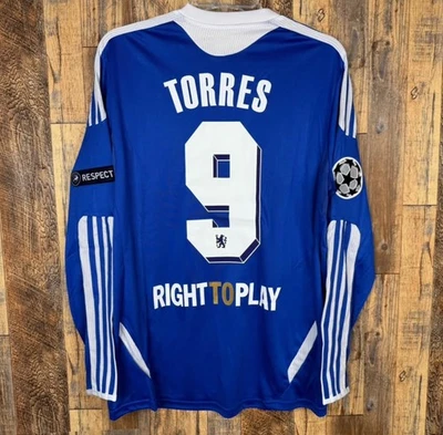 Camiseta de fútbol local FC Chelsea 2011-12 M para hombre TORRES #9 Foto 1 de 4