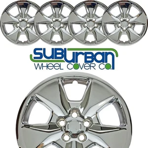 2011-2019 Ford Explorer Base Model Style # 462-17C 17" Chrome Hubcaps NEW SET/4 - Picture 1 of 8