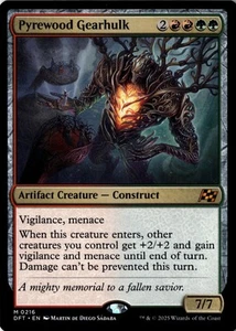 Pyrewood Gearhulk (Aetherdrift #216) | Lightly played - Picture 1 of 2