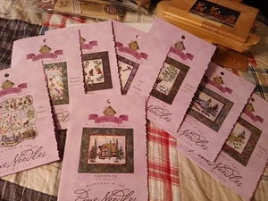 Set/8 McKenna Ryan BOM Quilt Patterns-Spring Is In The Air-43"X44"-Complete Set - Picture 1 of 18