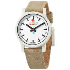 Mondaine Essence Quartz White Dial Ladies Watch MS1.32110.LS
