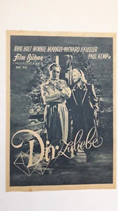 Film-Bühne 3.Jahrgang Nr.46 Dir zuliebe - TOP Filmprogramm Notausgabe von 1944 - Picture 1 of 2