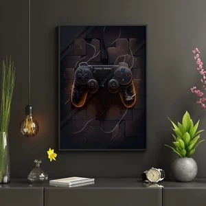 Gaming Prints Games Room Boys Bedroom Decor Gamer Gifts Wall Art Gaming Poster - Picture 1 of 9