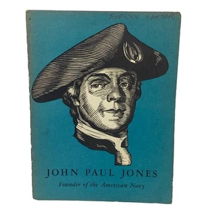 Antique 1923 John Paul Jones Founder American Navy John Hancock Life Insurance - Picture 1 of 3