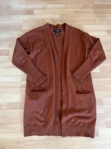 Ellen Tracy Damen Strickjacke Orange Größe S - Bild 1 von 4