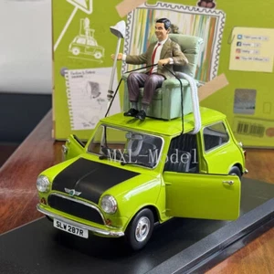 1:18 Scale Tiny MINI Cooper Mr Bean‘s MINI Set with sofa Metal Diecast Model Car - Picture 1 of 9