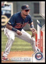 2020 Topps Series 2 Base #612 Luis Arraez Future Stars - Minnesota Twins