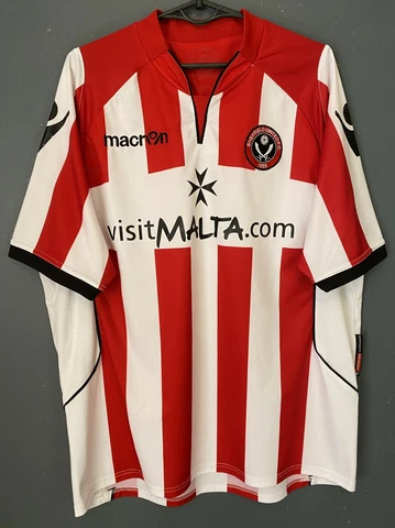 MEN'S FC SHEFFIELD UNITED 2010/2011 HOME SOCCER FOOTBALL SHIRT JERSEY SIZE XL Cover