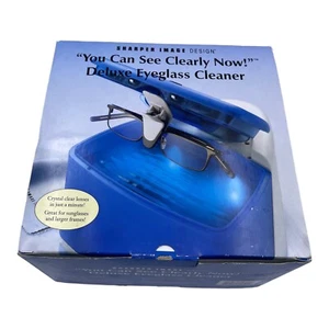 Sharper Image "You Can See Clearly Now" Automatic Deluxe Eyeglass Cleaner SI696 - Picture 1 of 5