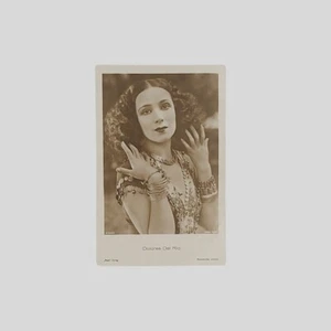 Cartolina fotografica originale cinema Dolores Del Rio NV - Picture 1 of 2