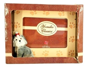 Yorkie Bilderrahmen Russ Yumiko Classics Yorkshire Terrier Hund Harz handbemalt - Bild 1 von 5