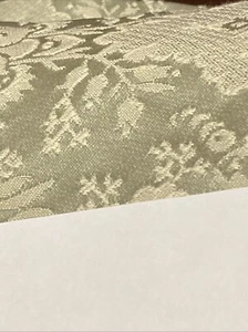 Maßgeschneidert Twin Tagesdecke Grün Jacquard Brokat Plissee Knöpfe - Bild 1 von 20