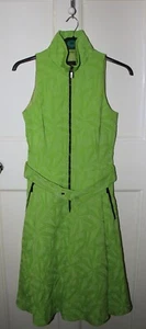 Adolfo Dominguez Costura Lime Green Dress EU SIZE 36 - #WCD309 - Picture 1 of 3