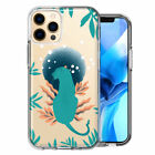 For Apple Iphone 11 Pro Max Moon Green Jaguar Double Layer Phone Case