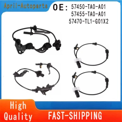 4 ABS Wheel Speed Sensor Front Rear Right & Left Fit: Acura TSX 2009-2014 — 第 1/4 张图片