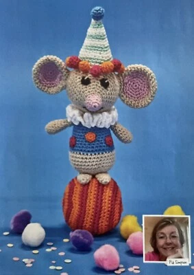 Crochet Pattern Alfonse The Circus Mouse Amigurumi Toy - Image 1 of 3