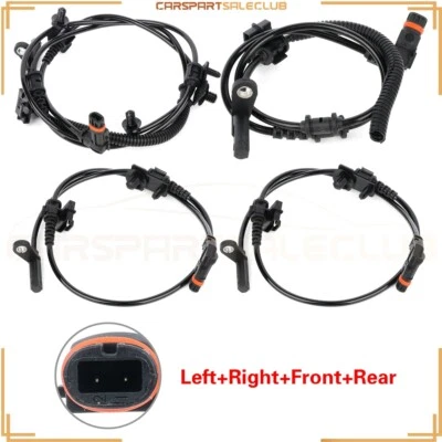 4 X Sensor de velocidad ABS delantero y trasero para Chrysler 300 2005-2010 Foto 1 de 4