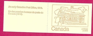 CANADA 1971 25c Booklet - EARLY POST OFFICE - Fluor Pane SG 604qc MNH - Picture 1 of 2