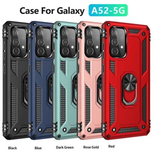 Case Ring Stand Shockproof Cover For Samsung Galaxy A32 A12 A13 A52 A02S A42 5G - Picture 1 of 16