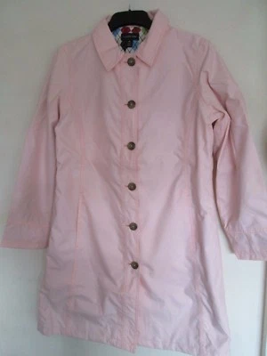 Lands' end Pearl pink rain coat / jacket. Medium. Size 10-12 New. - Image 1 of 4