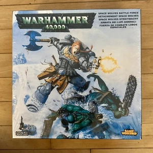 Warhammer 40k Space Wolves Battle force New Sealed OOP Marines Games Workshop Gw - Bild 1 von 4
