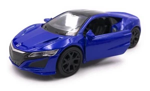 Model Car Honda NSX Hybrid Sports Car Blue Scale 1:34-39 (Licensed) - Picture 1 of 3