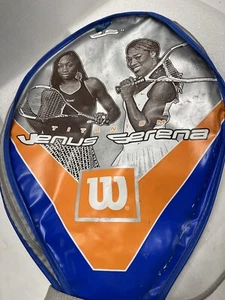 Bolsa de raqueta de tenis Wilson 2.5 titanio Venus Serena vintage con correa. Solo bolsa - Imagen 1 de 5