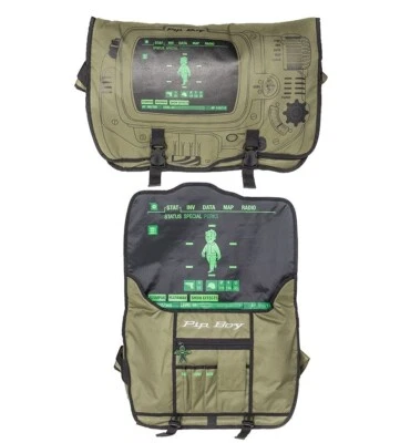 NUEVO Fallout Bioware Pipboy Pip Boy Bolso Mensajero Mochila Saco Bóveda Muy Buen Estado 2015 Foto 1 de 4
