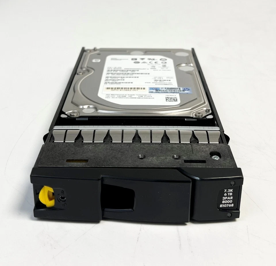 HPE 3PAR StoreServ 8000 6TB SAS K2P96A 7.2K LFF (3.5in) Hard Drive - Image 1 of 2