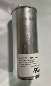 Neu 1 Stück Aerovox Kondensator Z24S3760M01M 60uF 370V 50/60Hz 10000AFC HERGESTELLT IN USA - Bild 1 von 5