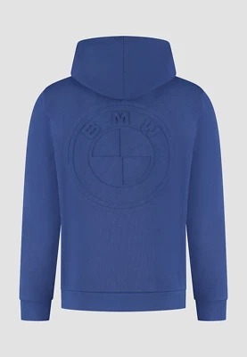 НОВАЯ ТОЛСТОВКА С КАПЮШОНОМ BMW УНИСЕКС СВОБОДНОГО ПОКРОЯ СИНЯЯ СРЕДНЯЯ 80145B5F4B8 - Изображение 1 из 2