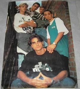 BACKSTREET BOYS Rare Original OFFICIAL HUGE POSTER 27"X24" UK 1996  - Picture 1 of 1
