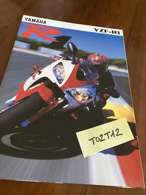 Yamaha YZF-R1 1000 R1 Moto Prospecto Catálogo Folleto Publicidad - Imagen 1 de 4