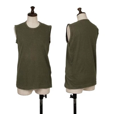 Camiseta sin mangas tricot COMME des GARCONS color algodón talla S-M (K-150635) Foto 1 de 4