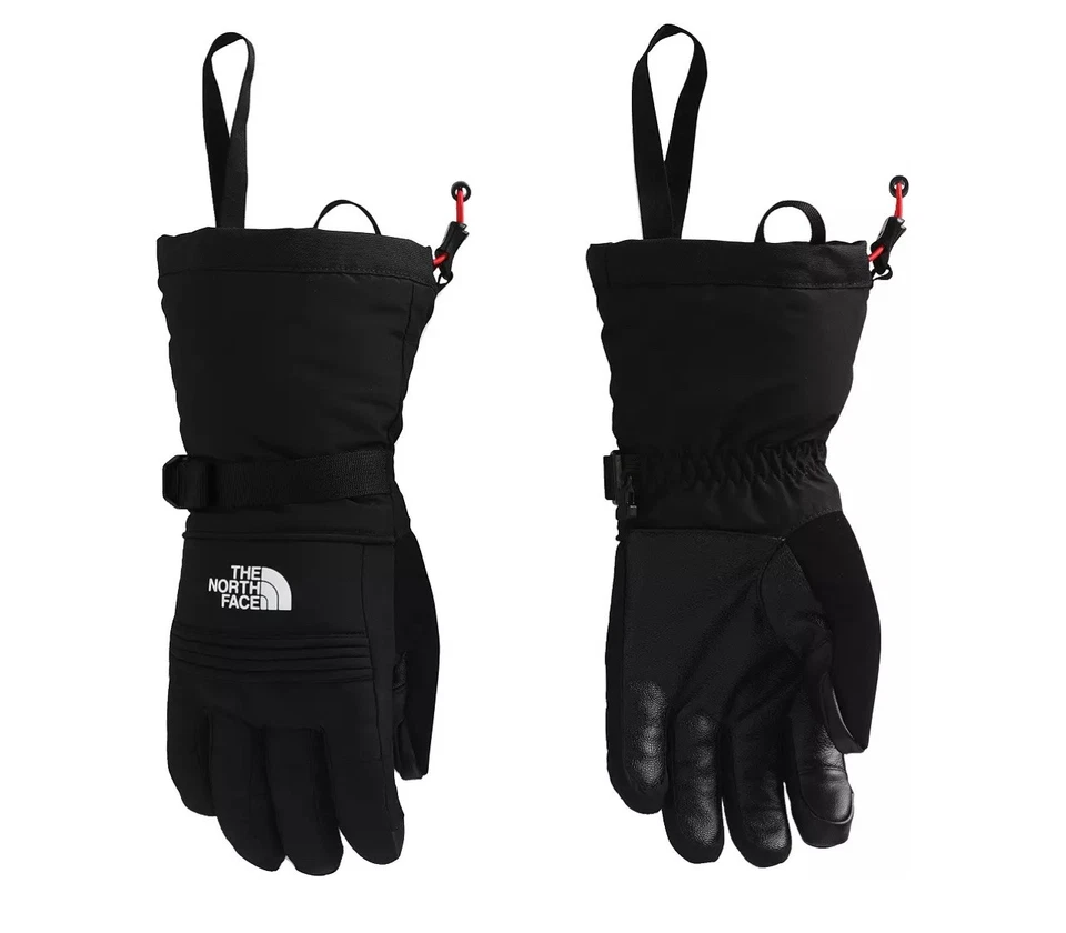 Luvas de esqui femininas THE NORTH FACE pretas Montana GRANDES TNF - novas com etiquetas - Imagem 1 de 4