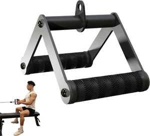Maniglia Double D Accessori Cavi per Palestra, Accessorio V‑Bar Antiscivolo per - Foto 1 di 12