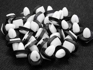 50 Stück Seitenschutzleisten Befestigungs Clips für Fiat Peugeot Boxer 71728806 - Bild 1 von 1