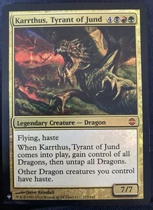 MTG KARRTHUS TYRANT OF JUND FOIL MYTHIC RARE MAGIC THE GATHERING - Picture 1 of 1