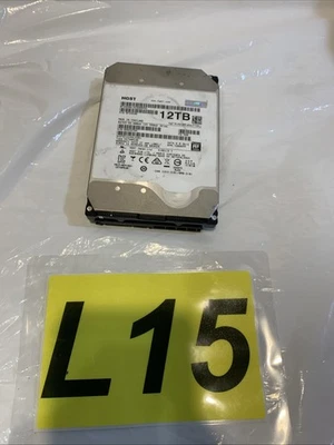 ✅✅HGST Ultrastar DC HC520 12TB SATA 6Gb 256MB 35 G3D, PARTS OR REPAIR - Image 1 of 4