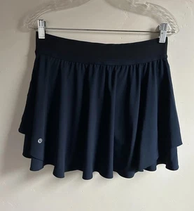 Lululemon Court Rival High Rise Rock Damen 8 Navy Blau Classic Preppy Mint - Bild 1 von 12