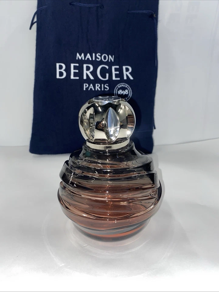 Maison Berger Paris Lampe Berger Aroma Diffuser Pink Crystal with Silver Cap - Image 1 of 4