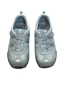 Zapatillas Mujer Skechers Compulsions Azul Gris Talla 9 Estilo 21106 Sin Corbata - Imagen 1 de 8