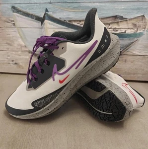 Nike Air Zoom Pegasus Shield Bone/Vivid Purple (DO7626 003)Women's 12 - Picture 1 of 8