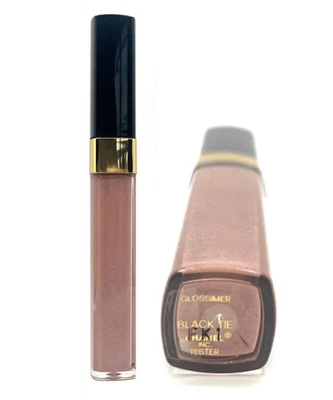 Chanel BLACK TIE Levres Scintillantes Brillo Labial Tamaño Completo Tster Difícil de Encontrar Foto 1 de 2