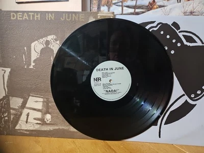 DEATH IN JUNE NADA! UK 1990 BAD VC13 RARE TEXTURED LP ALBUM NR MINT !! - Image 1 of 4