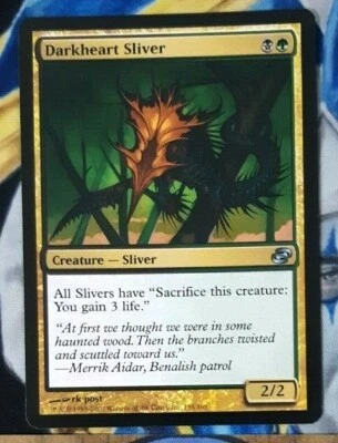 Darkheart Sliver MTG Planar Chaos Uncommon Multi-Color Creature SP to MP x1 DS2 - Image 1 of 4