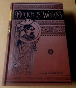 ANTIQUE CHARLES DICKENS WORKS printed 1884-1990 HURST & CO David Copperfield VF - Picture 1 of 22