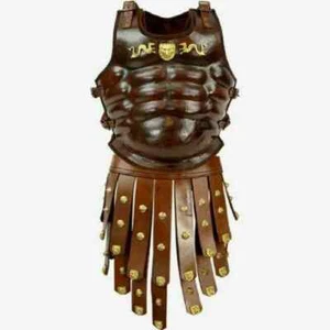 ROMAN GREEK KNIGHTS LEATHER MUSCLE BODY ARMOR - Picture 1 of 4